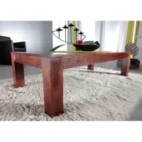 MASSIVMOEBEL24.DE MASSIVMOEBEL24 | Table basse 120x75 Acacia laqué Nougat OXFORD #448