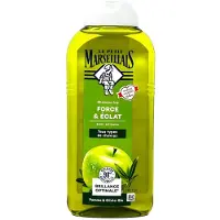 Johnson & Johnson Shampooing Le Petit Marseillais Pomme & Olive, 300 ml - Soin doux pour cheveux normaux