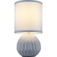 Globo Lampe de table de conception Sylas bleu