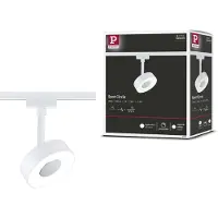 Paulmann Spot LED URail, modèle Circle, éclairage individuel
