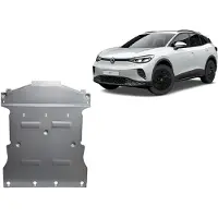 Scut Protection Protection de soubassement en aluminium pour moteur, compatible avec les modèles Volkswagen ID.4 de 2021 à 2026