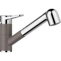 BLANCO Robinet de cuisine WEGA-S II chromé gris volcan 526983