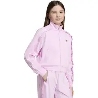 Adidas Firebird Enfant - Vestes Zippees, Rose - Taille 147 - 152 CM - Poly Mesh