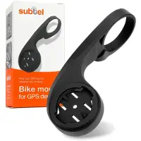 Subtel Support de guidon de vélo compatible avec Sigma Sport ROX 12.0 ROX 11.0 ROX 7.0 ROX 4.0 ROX 2.0 Support GPS noir pour cintre de 32mm de diamètre