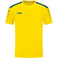 Jako Power Maillot manches courtes enfants - Jaune / Royal