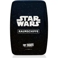 Winning Moves Top Trumps Collectables - Star Wars Vaisseaux spatiaux Quartet Jeu de cartes Jeu de voyage