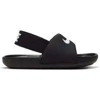 Nike Chaussures ouvertes 'Kawa' noir / blanc