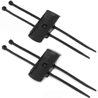 Subtel support de vélo et chariot de golf pour GPS Garmin Alpha 50, 100 / Approach G3, G5 / eTrex 10, 20, 30 / GPSMAP / Oregon Serie - bike socle anti-dérapant anti-shake, couleur noir