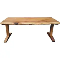 Casa Padrino Table de salle à manger Vintage Chêne Rustique Massif 200 Mod TR4 - Table de style rustique en chêne massif
