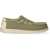 HeyDude Wally Coastline Jute Hommes Chaussures basses Olive Taille 48