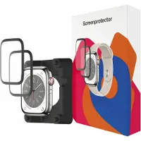 Accezz 2x Protecteur d'écran avec applicateur pour Apple Watch Series 1-3 - 38 mm