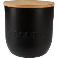 Eh Excellent Houseware Récipient de cuisine, couvercle en bambou, 1700 ml