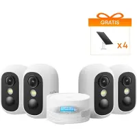 Eufy EufyCam C35 Lot de 4 + HomeBase Mini