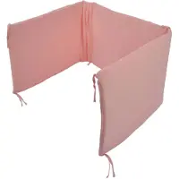 Homea Tour de lit pour lit bébé GAUGE, 40 x 180 cm
