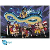 GB eye Abystyle Gbeye - One Piece Poster L'équipage Contre Kaido (91,5 X 61 Cm)