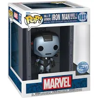 Funko POP! Marvel - Hall Of Armor Iron Man Model 11 War Machine 1037 PX Previews Exclusive - Pop ! Deluxe
