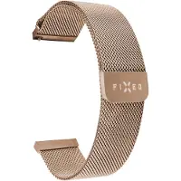 FIXED | Mesh Strap with Quick Release 22mm for Smartwatch | Rose gold