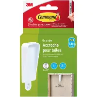 3M - Remorque À Toile Command (L X L X H) 85 X 37 X 18 Mm Blanc Contenu: 1 Pc(S) W288902