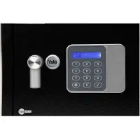 Yale YSG/200/DB2 coffre-fort Coffre-fort à poser 8,6 L Acier Noir
