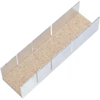 Bgs 50860 Tiroir à onglets en aluminium, 245x65x55 mm