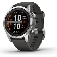 Garmin Fenix 7S Pro Solar Argent 42 mm