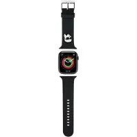 Karl Lagerfeld Klawlslknk Apple Watch 42/44/45/49mm Strap Noir