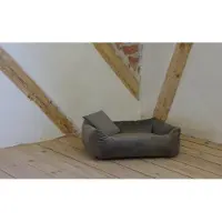 Silvio Design coupe-tube Canapé douillet en velours taupe taille 2