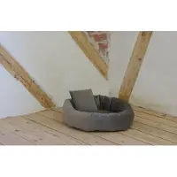 Silvio Design coupe-tube Îlot douillet Velvet taupe taille L