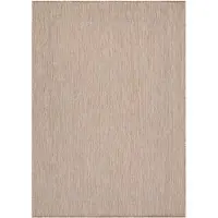 Teppium Tapis Couloir 80x150 cm Beige Bordure Tissage Plat Résistant