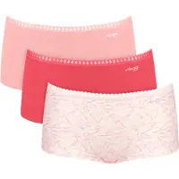 Sloggi Culotte 'Go Crush' rose / melon / blanc cassé