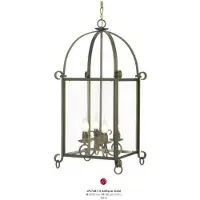 Casa Padrino Lampe suspendue baroque or antique Ø 37 x H. 100 cm - Lampe baroque