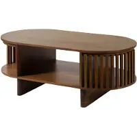 MASSIVMOEBEL24.DE MASSIVMOEBEL24 | Table basse 120x60x45 en bois d'Acacia naturel laqué MADRID #90