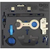 Bgs Insert de servante d’atelier 2/3 : Coffret de calage pour BMW M40, M44, M50, M52, M54, M56