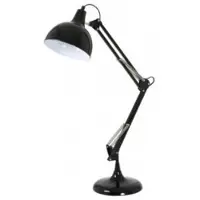 Casa Padrino Lampe de table Noir 20 x H 68 cm - Lampe - Lampe de bureau