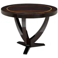 Casa Padrino Designer Luxe Table à manger en acajou 100 x H. 76 cm - Meubles de table d'hôtel