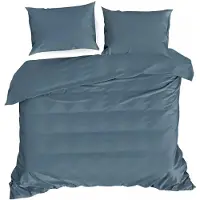 Eurofirany DIVA LINE DINA Ensemble de literie unicolore en satin de coton de haute qualité, 220 X 200 cm, 2 (Parure de lit, 220 x 200 cm)