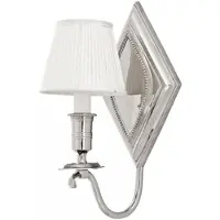 Casa Padrino Applique murale de luxe Nickel diamètre 19 x 19 x H 37 cm - Luxury Collection