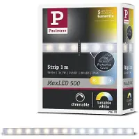 Paulmann MaxLED 500 : Extension de la bande lumineuse LED, réglage de la température de couleur