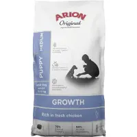 Arion Original Growth Puppy Medium Chicken Rice 12 kg