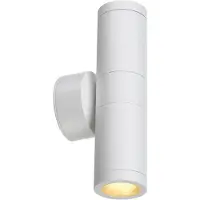 SLV ASTINA OUT ESL, 2xGu10, blanc Applique murale à deux flammes