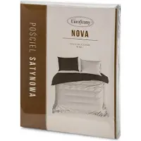 Eurofirany Literie coton 160 x 200 cm gris blanc