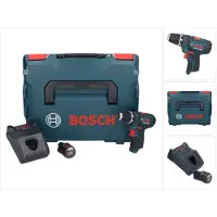 Bosch GSR 12V-15 Professional Perceuse-visseuse sans fil avec boîtier L-Boxx + 1x Batterie GBA 3,0 Ah + Chargeur GAL 1230