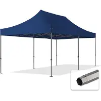 TOOLPORT 3x6 m Tonnelle pliante Acier, PES 750, bleu