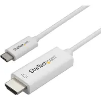 StarTech.com Convertisseur USB type-C vers 4K 60Hz HDMI 1 mètre Blanc