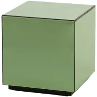 Light & Living Pied de meuble DAXTON en finition verte – 40x40x40 cm