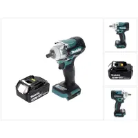 Makita DTW 300 F1 Visseuse à chocs sans fil 18 V 330 Nm 1/2" brushless + 1x Batterie 3,0 Ah - sans chargeur