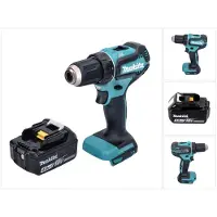 Makita DDF 485 M1 Perceuse-visseuse sans fil 18 V 50 Nm Brushless + 1x batterie 4,0 Ah - sans chargeur