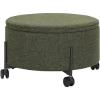 Hubsch Pouf Contain | Vert | 021702