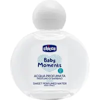 Chicco Eau de Parfum Douce Parfumée Baby Moments pour nouveau-nés 100 ml