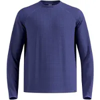 Odlo Couche intermédiaire Cubic Multisport à col rond, homme - , couleur : 21119 Skipper Blue, taille : L